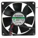 Sunon ME Series Axial Fan 24V DC 1.54W 64mA 61.2 m³/h 80x80x20 mm ME80202V1-000U-A99