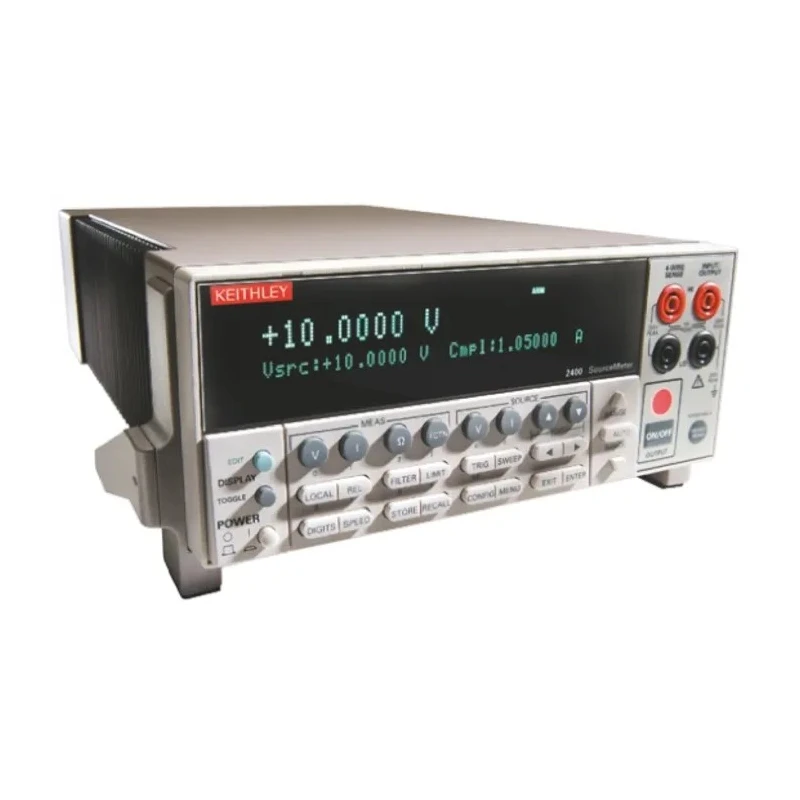 Keithley 2400 Series Source Meter 1 Channel, ±200 mV to ±1000 V Voltage Range, ±1 μA to ±1 A Current Range, 20W Output 2410.