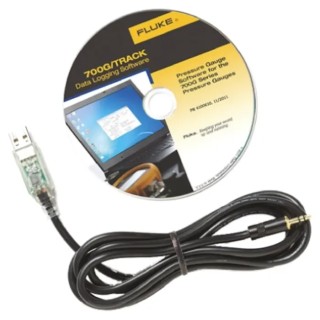 Fluke Data Logger Accessory Cable and Software for 700G Pressure Test Gauge 700G/TRACK APAC