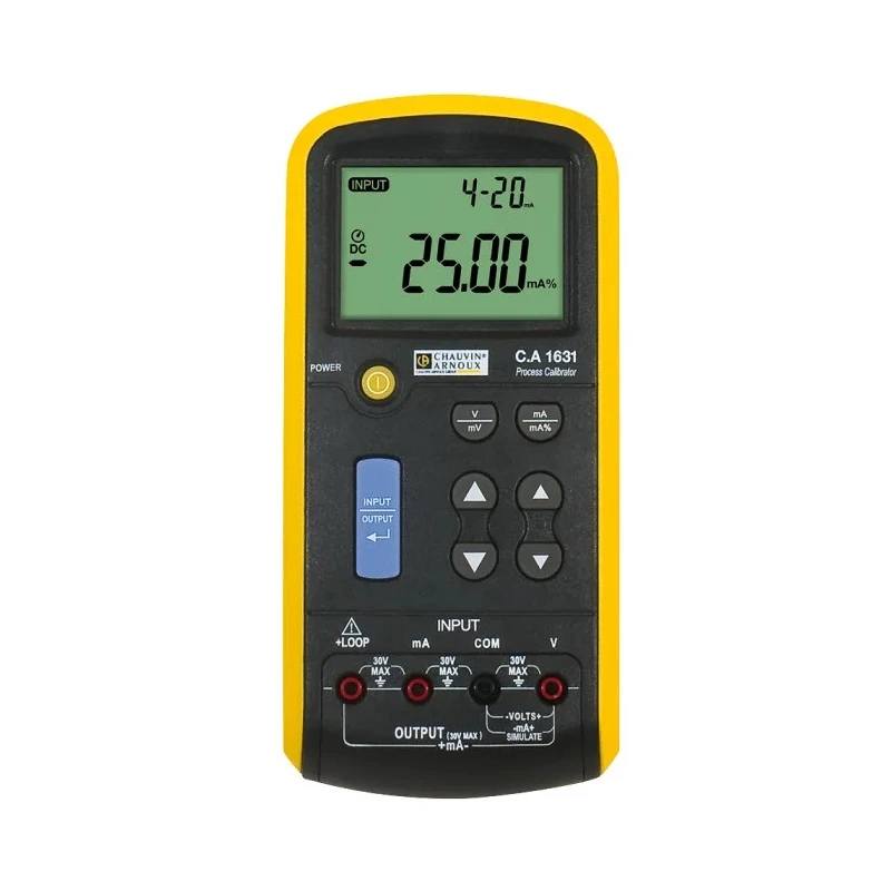 Chauvin Arnoux CA 1631 Current & Voltage Calibrator Max Voltage 20V DC 24mA ±0.015% Accuracy P01654402