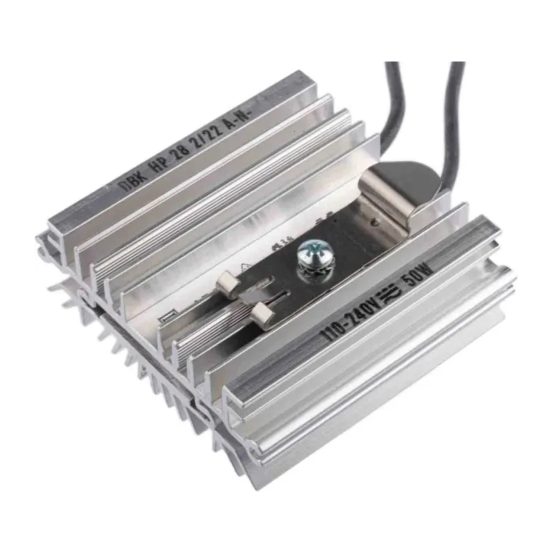 DBK Enclosures Enclosure Heater with Self-Regulating PTC Technology, 110V/240V AC/DC, 50W Output Nimbus D65, 370178,01
