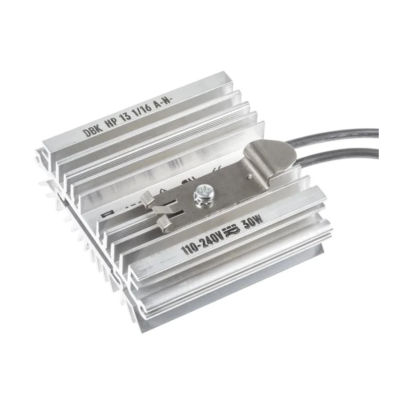 DBK Enclosures Enclosure Heater, 110V AC/DC, 240V AC/DC, 30W Output Power, 30W Input Power, 70.7mm Nimbus D65, 370177,01