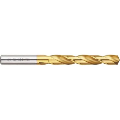 Bosch High Speed Steel (HSS) Drill Bit, 125mm Overall Length, 9mm Shank Size, Titanium Nitride Coating 2608577658