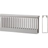 RS PRO Grey Open Slot Cable Trunking W60mm x D40mm, Length 2m, Polyvinyl Chloride, Self-Extinguishing W60mm