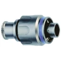 LEMO 0M 3 Pole Straight Standard DIN Plug, 8A Current, IP68 Rated, Quick Connect, Cable Male 