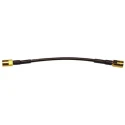 Atem SMB Series 500 mm RG174 Coaxial Cable 50 Ω Black Terminated 