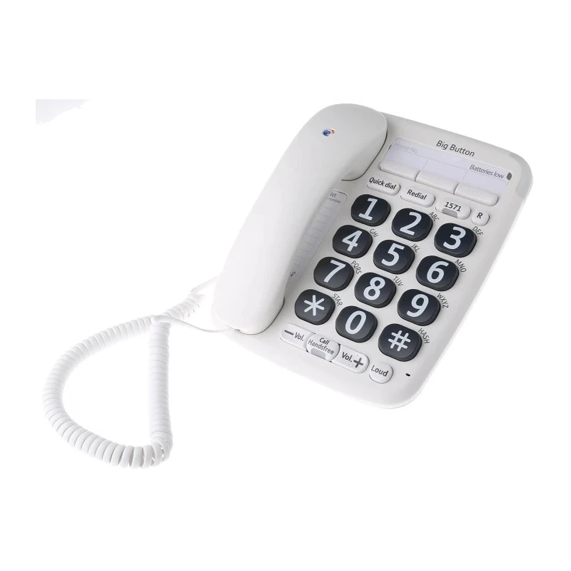 BT Big Button 200 Corded White Telephone 61130