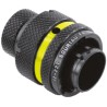 Souriau Sunbank by Eaton Circular Connector, 22 Contacts, Cable Mount, Standard Size 12, Plug Male, IP67, Gold 8STA61235PA