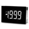 Lascar Digital Voltmeter DC, LCD Display 3-Digits ±0.1 % Accuracy, Cutout 21.3mm x 34mm, Depth 16mm SP 400-EB-W