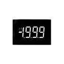 Lascar Digital Voltmeter DC, LCD Display 3-Digits ±0.1 % Accuracy, Cutout 21.3mm x 34mm, Depth 16mm SP 400-EB-W