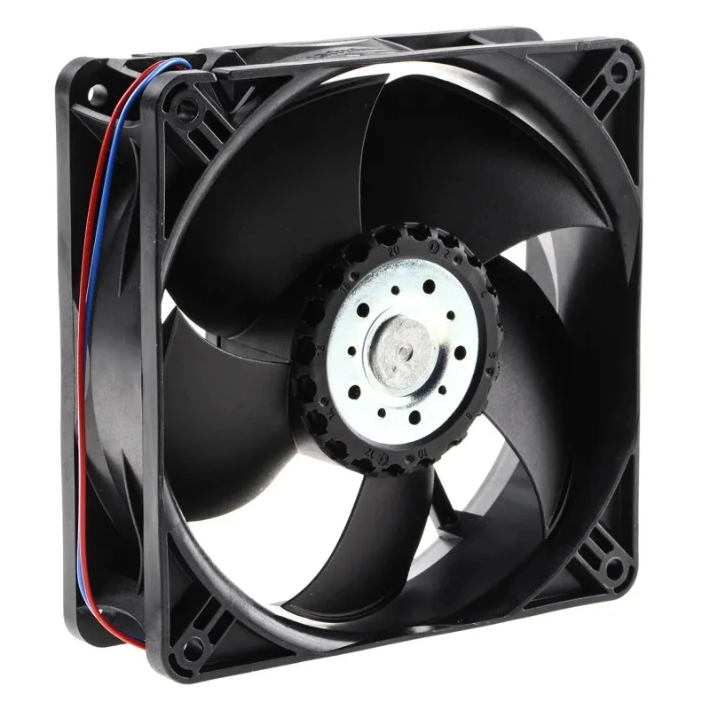 ebm-papst 4400 Series High Performance Ball Bearing Axial Fan 12V dc 2.2 W 150 m³/h IP54 119 mm 