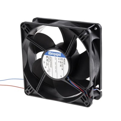ebm-papst 4400 Series Axial Fan 24V DC 1W 100 m³/h Ball Bearing IP54 119 mm 