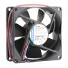 ebm-papst 8400 N Series DC Axial Fan, 12V DC, 33 m³/h Air Flow, 500 mW Power, 0.41 mA Max Current, Protection, 80 mm x IP68