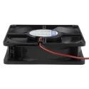 ebm-papst 4300 Series Compact DC Axial Fan 24V DC 8.5W 204 m³/h 3400 RPM IP68 119 mm Square Frame 