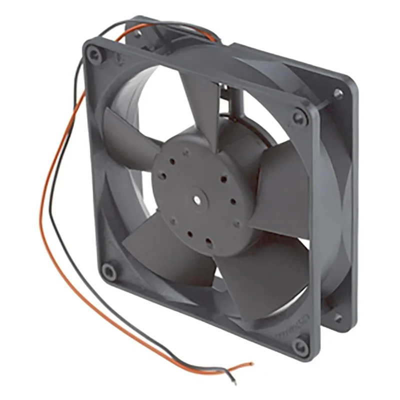 ebm-papst 4300 Series Compact DC Axial Fan 24V DC 8.5W 204 m³/h 3400 RPM IP68 119 mm Square Frame 