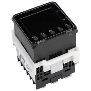 Omron Panel Mount PID Temperature Controller 2 Input 1 Output Solid State Relay 240V AC On-Off E5CC