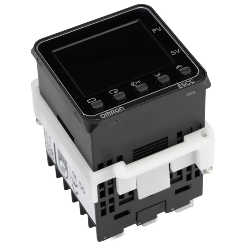 Omron Panel Mount PID Temperature Controller 2 Input 1 Output Solid State Relay 240V AC On-Off E5CC