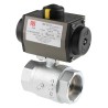 RS PRO Ball type Pneumatic Actuated Valve, 40 bar, BSP Threaded, Female 2 in 760-5595