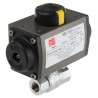 RS PRO Ball Type Pneumatic Actuated Valve 40 bar Female 3/8 in 760-5592