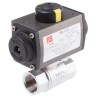 RS PRO Ball Type Pneumatic Actuated Valve 40 bar 1 in BSP Female Threaded 760-5589