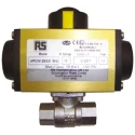 RS PRO Pneumatic Actuated Ball Valve, 40 bar, BSP Threaded Female 1 to 1/2 in 760-5611