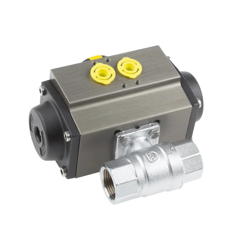 RS PRO Ball Type Pneumatic Actuated Valve, 40 Bar, BSP Threaded Female 3/4 in 760-5605