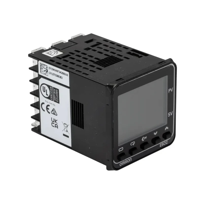 Omron Panel Mount PID Temperature Controller 2 Input 1 Output Solid State Relay 240V ac On-Off E5CC