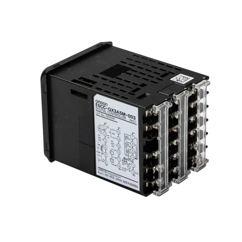 Omron Panel Mount PID Temperature Controller 2 Input 1 Output Solid State Relay 240V ac On-Off E5CC