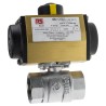 RS PRO Ball Type Pneumatic Actuated Valve 40 bar BSP Female 1 to 1/4 in 760-5618