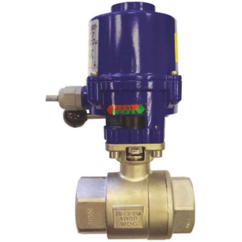 RS PRO Motorised Valve Stainless Steel Ball Valve 1000 psi 24Vdc Electric Actuator 760-5716