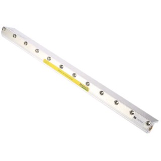 Meech A8 450 mm Air Knife, Aluminium, 6.8 bar Max Operating Pressure, 58 cfm Air Flow, 1/4 in BSP Inlet Port, Model A85018