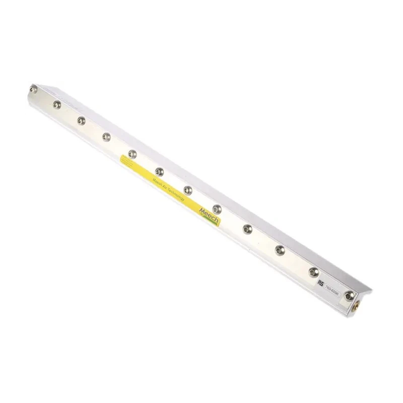Meech A8 450 mm Air Knife, Aluminium, 6.8 bar Max Operating Pressure, 58 cfm Air Flow, 1/4 in BSP Inlet Port, Model A85018