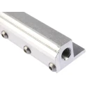 Meech A8 450 mm Air Knife, Aluminium, 6.8 bar Max Operating Pressure, 58 cfm Air Flow, 1/4 in BSP Inlet Port, Model A85018