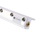 Meech A8 450 mm Air Knife, Aluminium, 6.8 bar Max Operating Pressure, 58 cfm Air Flow, 1/4 in BSP Inlet Port, Model A85018