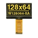 Display Visions 61.47 mm Passive Matrix Yellow OLED Display 128 x 64 Pixel COB I2C/SPI EA W128064-XALG