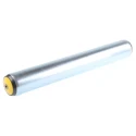 Interroll Zinc Plated Round Conveyor Roller 50 mm Diameter x 350 mm Length Mild Steel Spindle Female RD-17X3JAALAE RL350
