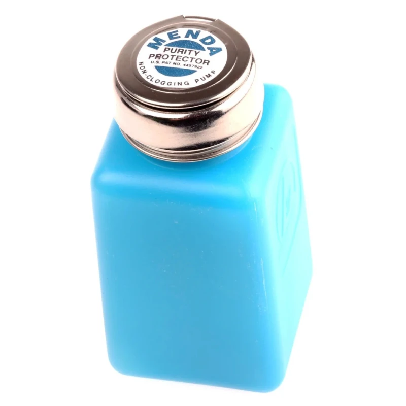 Menda 180ml Blue Dissipative Bottle with ESD Compliance 35285