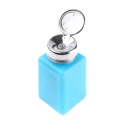 Menda 180ml Blue HDPE Dissipative Bottle Non-Conductive Dispenser 35283