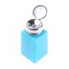 Menda 180ml Blue HDPE Dissipative Bottle Non-Conductive Dispenser 35283