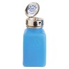 Menda 180ml Blue Dissipative Bottle Dispenser Non-Conductive ESD Protective Bottle 35287