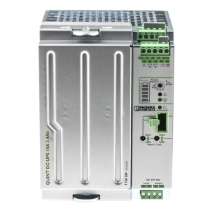 Phoenix Contact Uninterruptible Power Supply 18V dc, 30 V dc Input, 240 W DIN Rail Mount, Backup 10 min, 1 Outlet 2320267