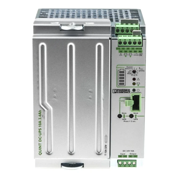 Phoenix Contact Uninterruptible Power Supply 18V dc, 30 V dc Input, 240 W DIN Rail Mount, Backup 10 min, 1 Outlet 2320267
