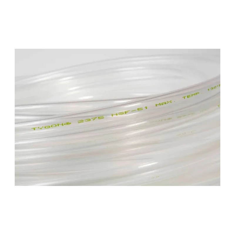 Saint-Gobain Industrial & Consumer Solutions Polyolefin Flexible Tubing 9.5 mm ID, 15.9 mm OD, Clear, 15 m AJK00029
