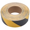 RS PRO Black, Yellow Polyethylene 50mm x 18.3 m Hazard Tape 1.05 mm Thickness 22N/cm Tensile Strength 762-1525