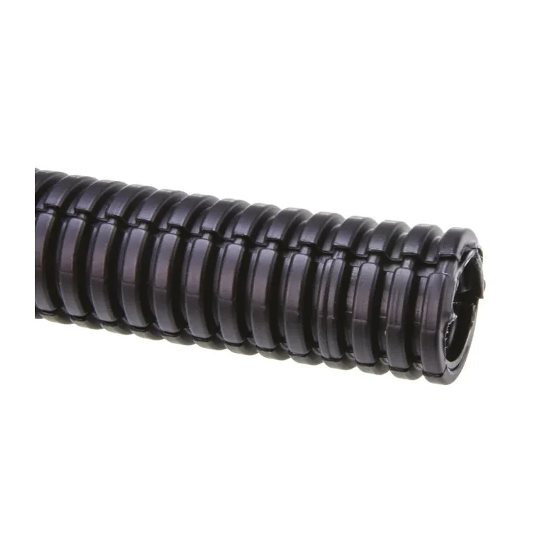 PMA Plastic Flexible Conduit 16 mm Nominal Diameter 10 m Length Black Flame Retardant Weather Resistant PPCOF-12B-10M