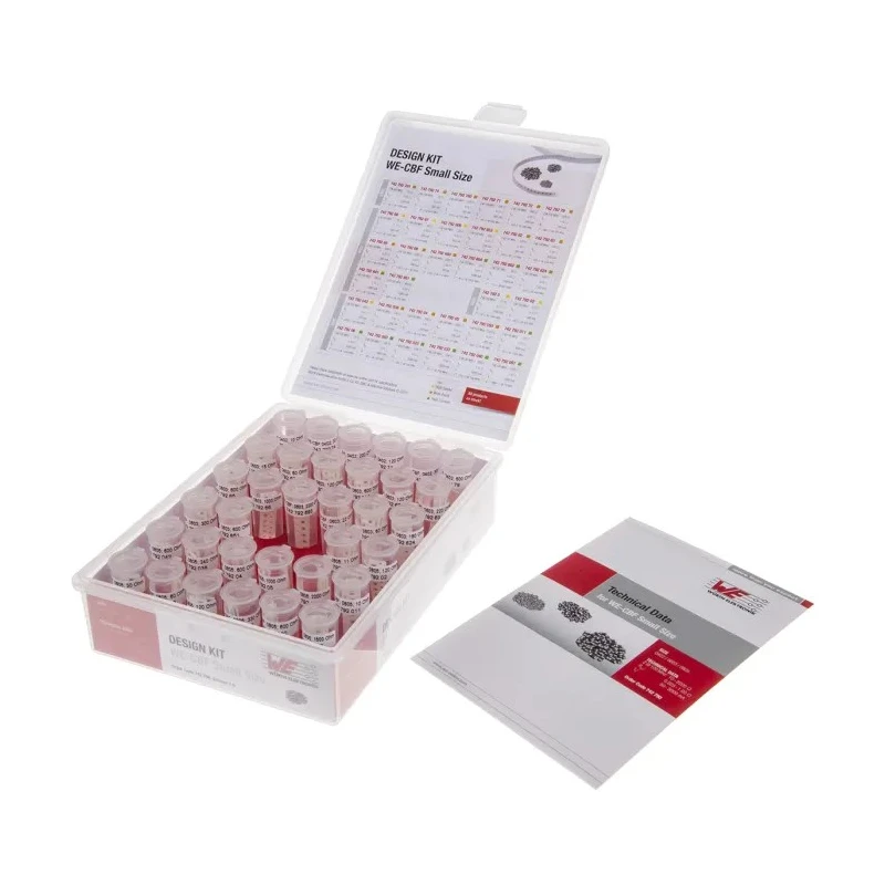 Wurth Elektronik 1020 Piece SMD Ferrite Kit with Anti-EMI Properties and Low DC Resistance 742790