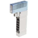 SMC Pneumatic Solenoid/Pilot-Operated Control Valve, 24V DC, 0.7 MPa Max Pressure, Aluminium Body SY5000