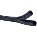 PMA 25 mm Nominal Diameter Polyamide 6 Plastic Black Flexible Cable Conduit 10m Length PPCOF-23B-10M