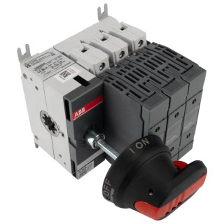 ABB Fuse Switch Disconnector 3-Pole IP65, Base Mount, 63A 690V AC OS63GD03P 1SCA115207R1001