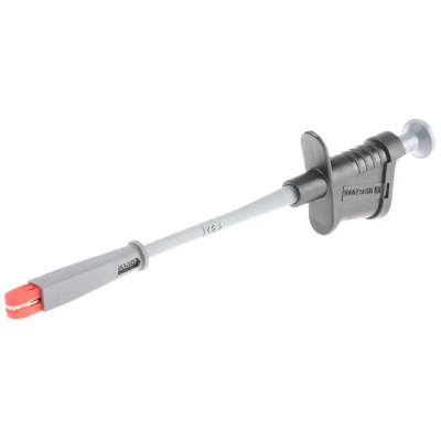 Schutzinger Black Grabber Clip, 8 mm Tip, 1kV Rated, 6A Current, 4 mm Socket SKPS 6925 / SW
